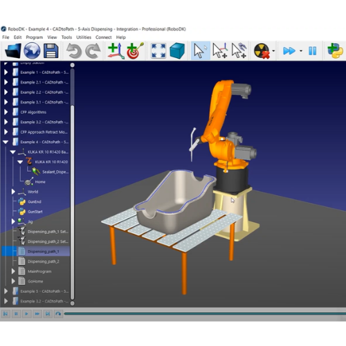 robotic lab setup